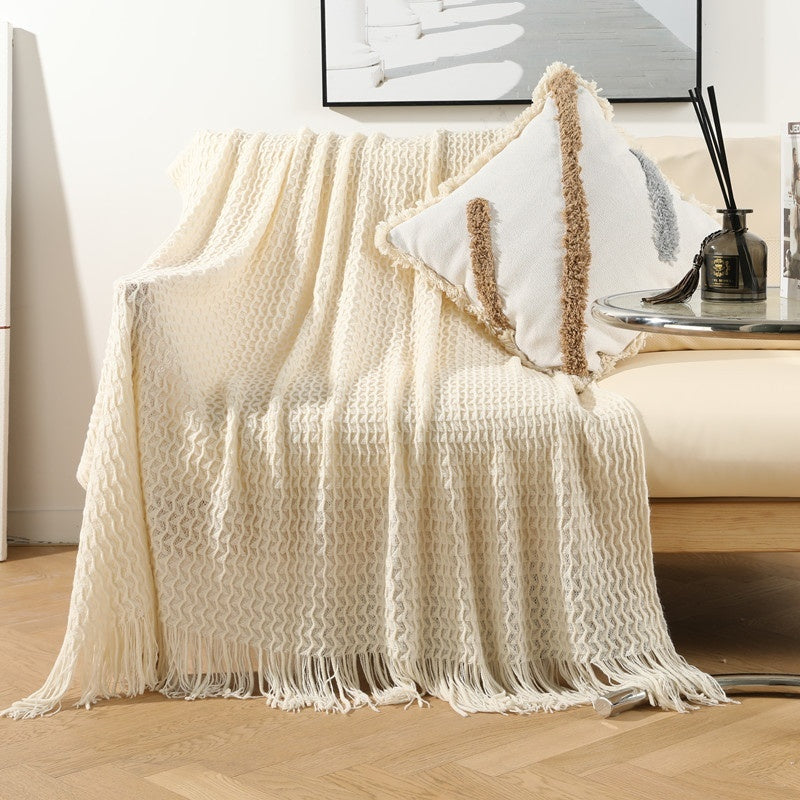 Knitted Small Blanket
