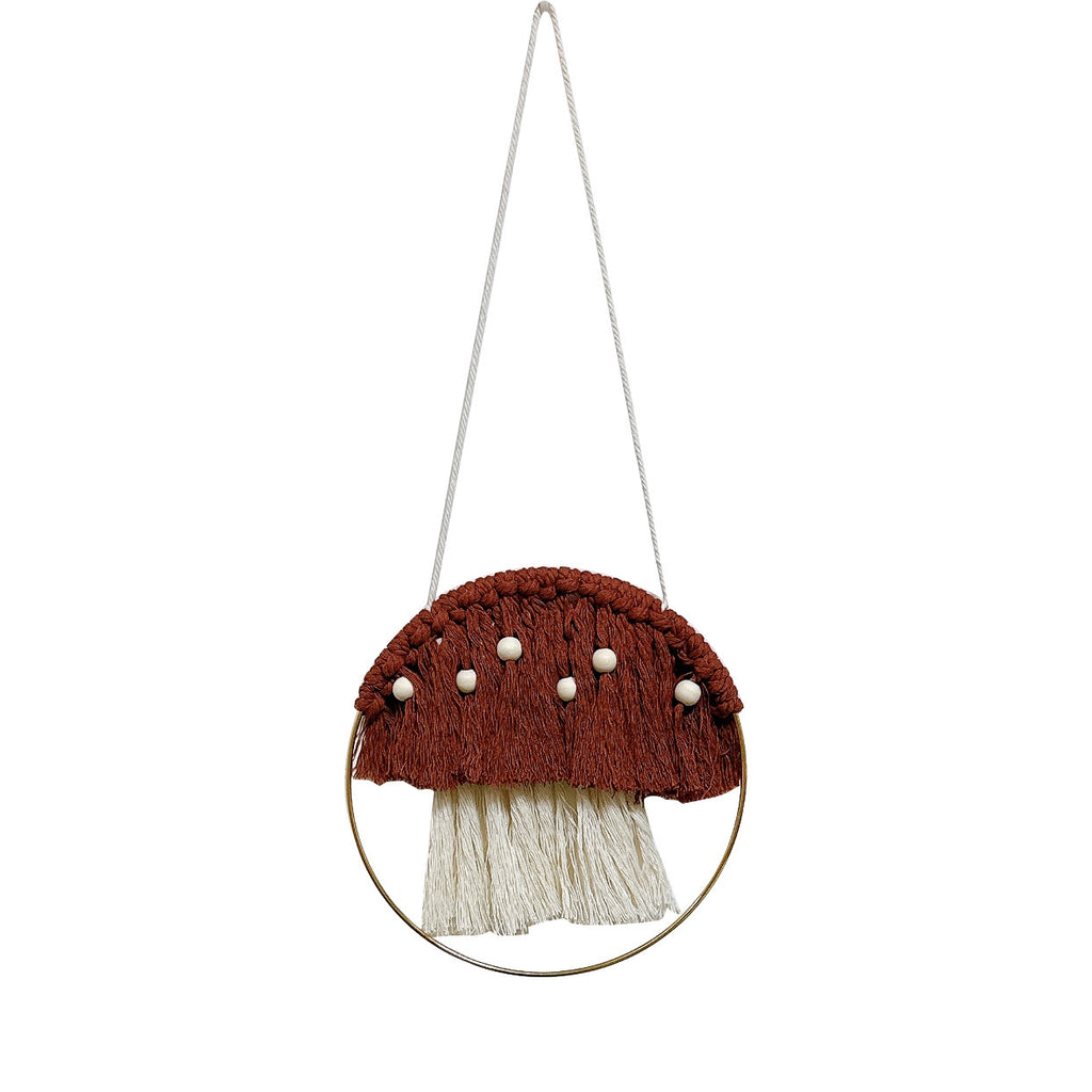 Woven Mushroom tapestry
