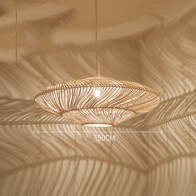 Rattan Chandelier