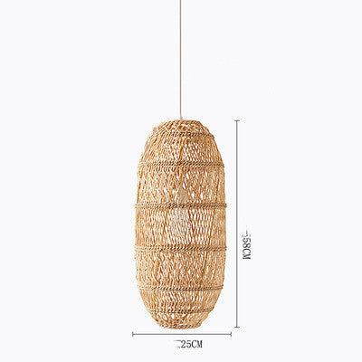 Rattan Chandelier