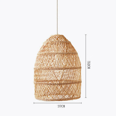 Rattan Chandelier