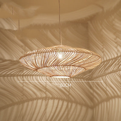 Rattan Chandelier