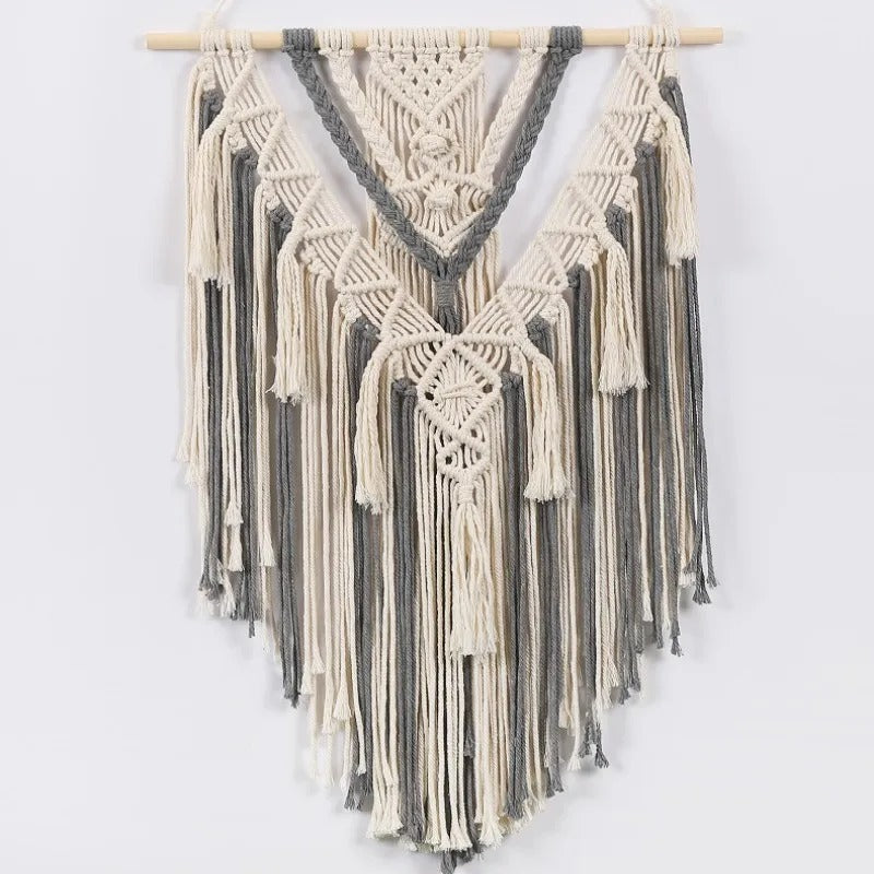 Bohemian Tassels Hand-woven Tapestry